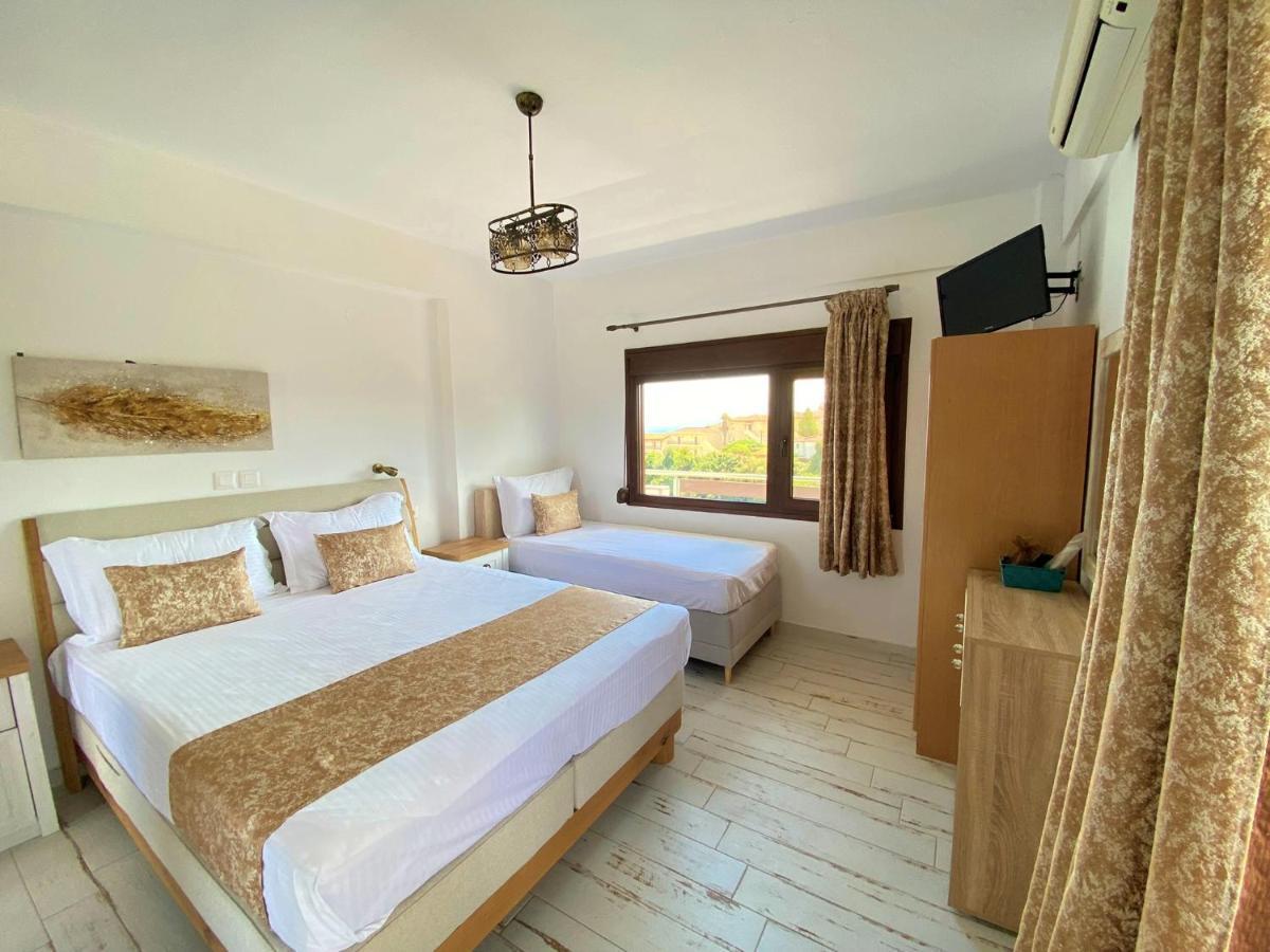 Marianna Sea View Afitos Apartment Ngoại thất bức ảnh