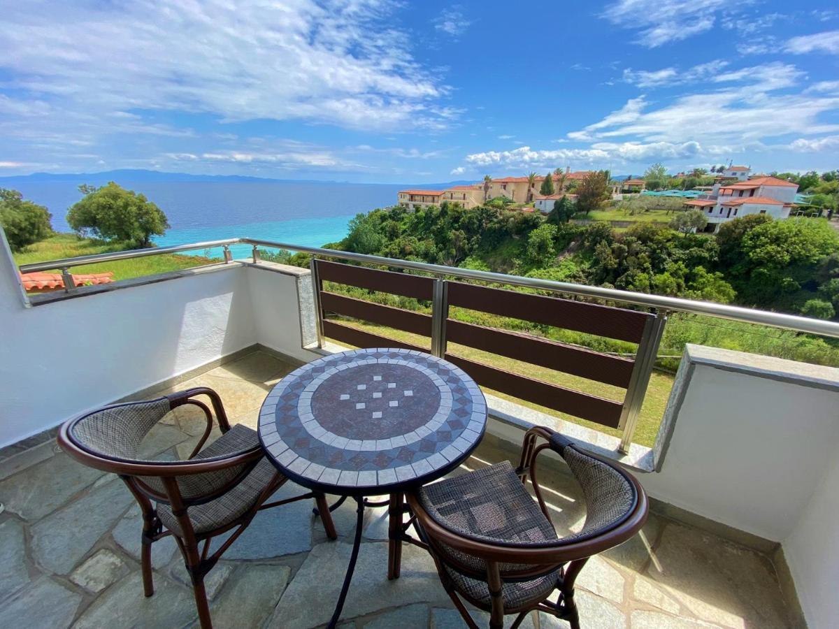 Marianna Sea View Afitos Apartment Ngoại thất bức ảnh