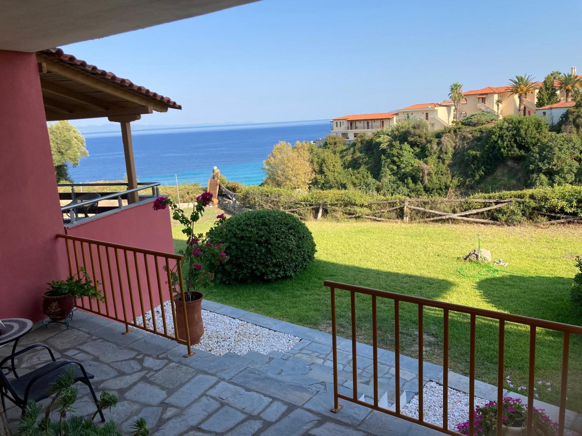 Marianna Sea View Afitos Apartment Ngoại thất bức ảnh