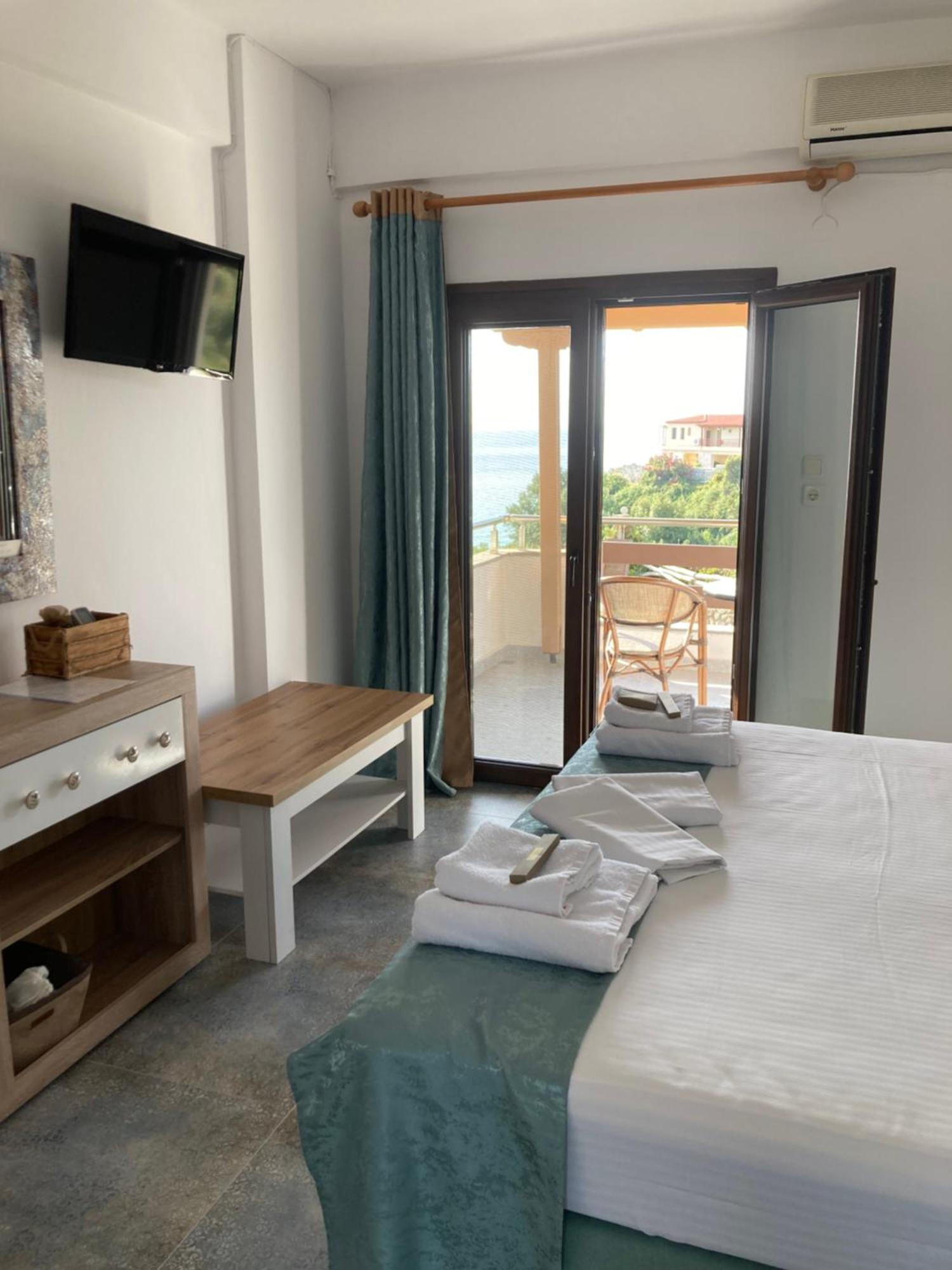 Marianna Sea View Afitos Apartment Ngoại thất bức ảnh